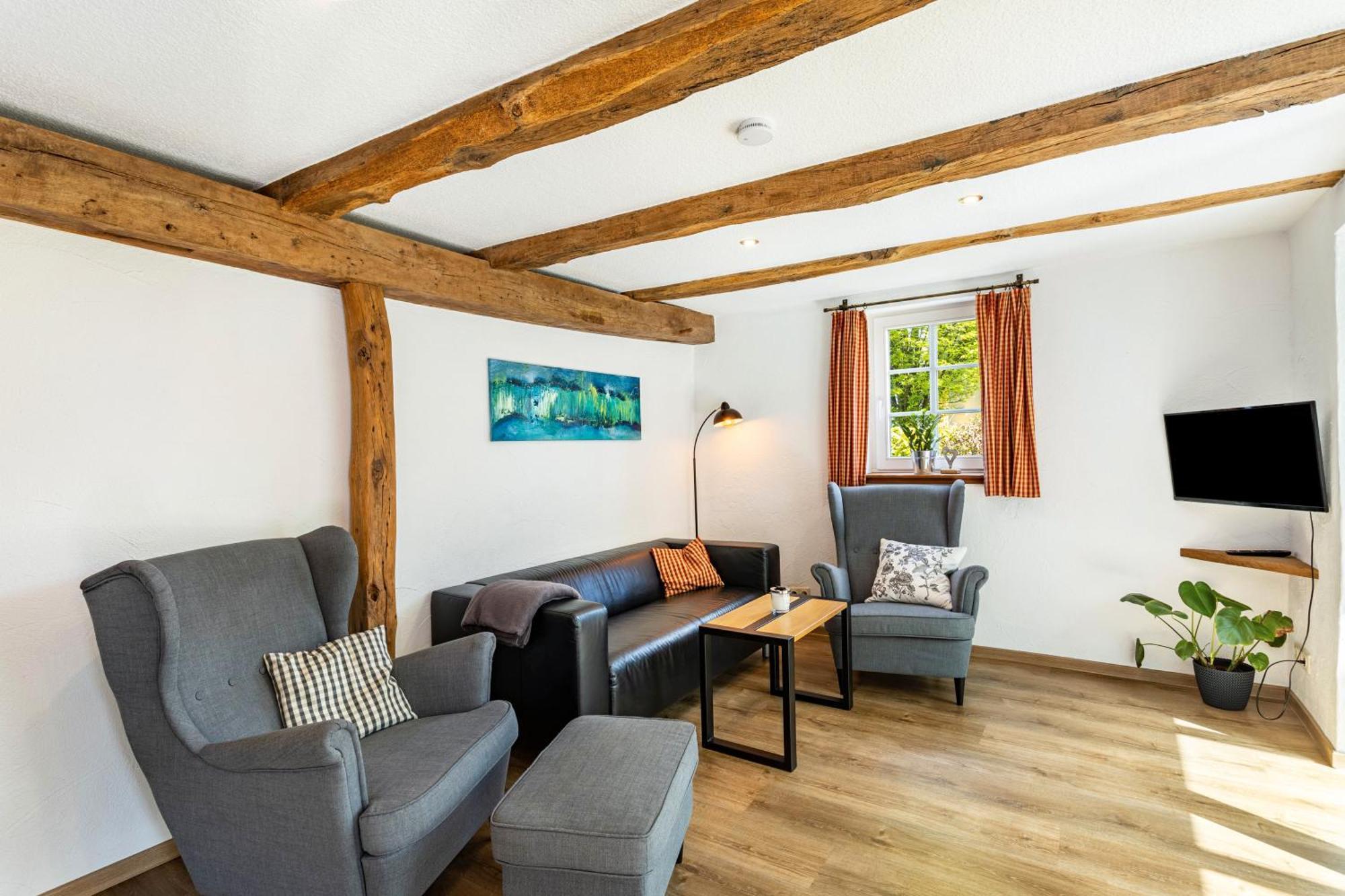 Fachwerk-Ferienhaus 1764 Eslohe Exteriér fotografie